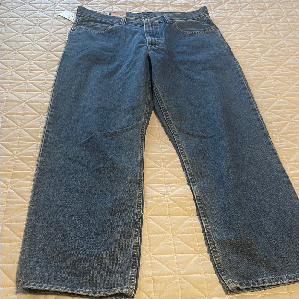 Levi's Relaxed Fit Blue Jeans for Men